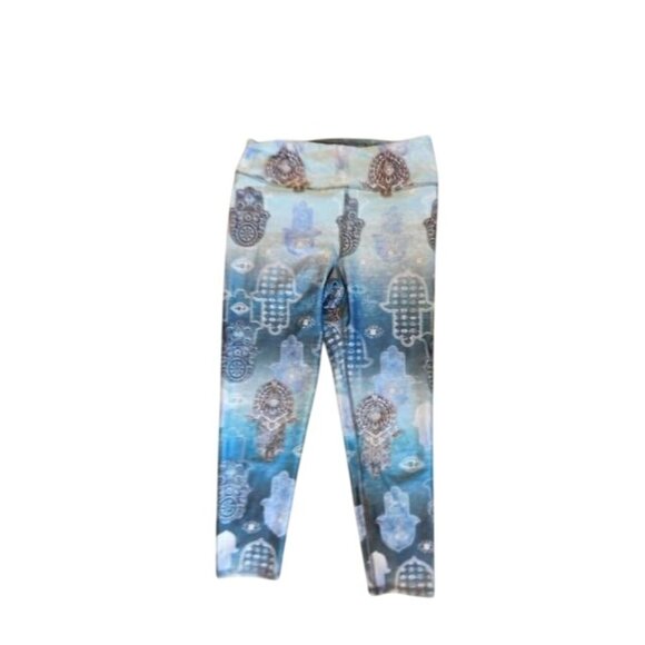 Evolution and Creation Active Size M Medium Boho STRETCH Athletic Crop Pants - Picture 1 of 2